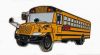 International CE School Bus Pin  1.5 inch Choice A.
